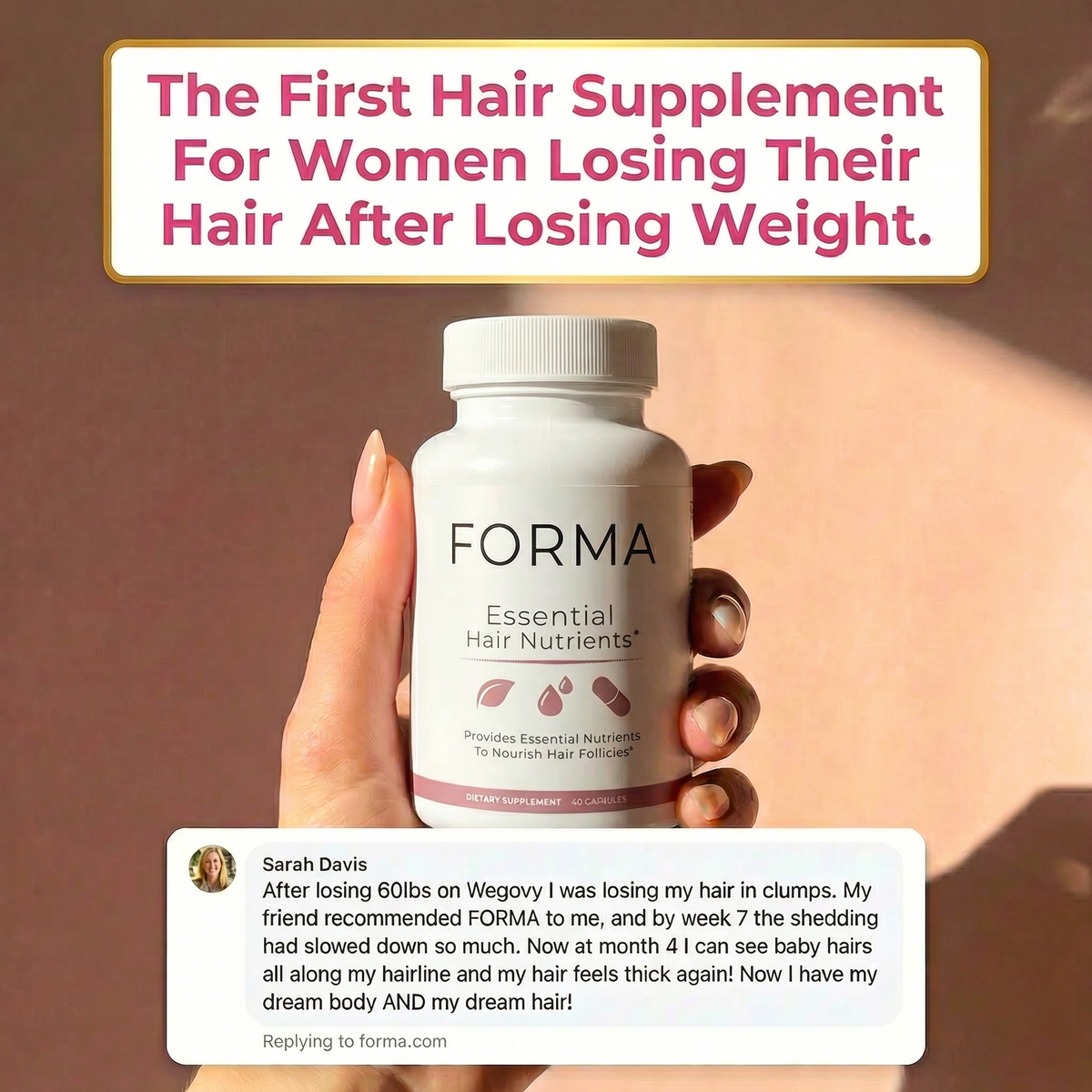 FORMA™ Essential Hair Nutrients Formula